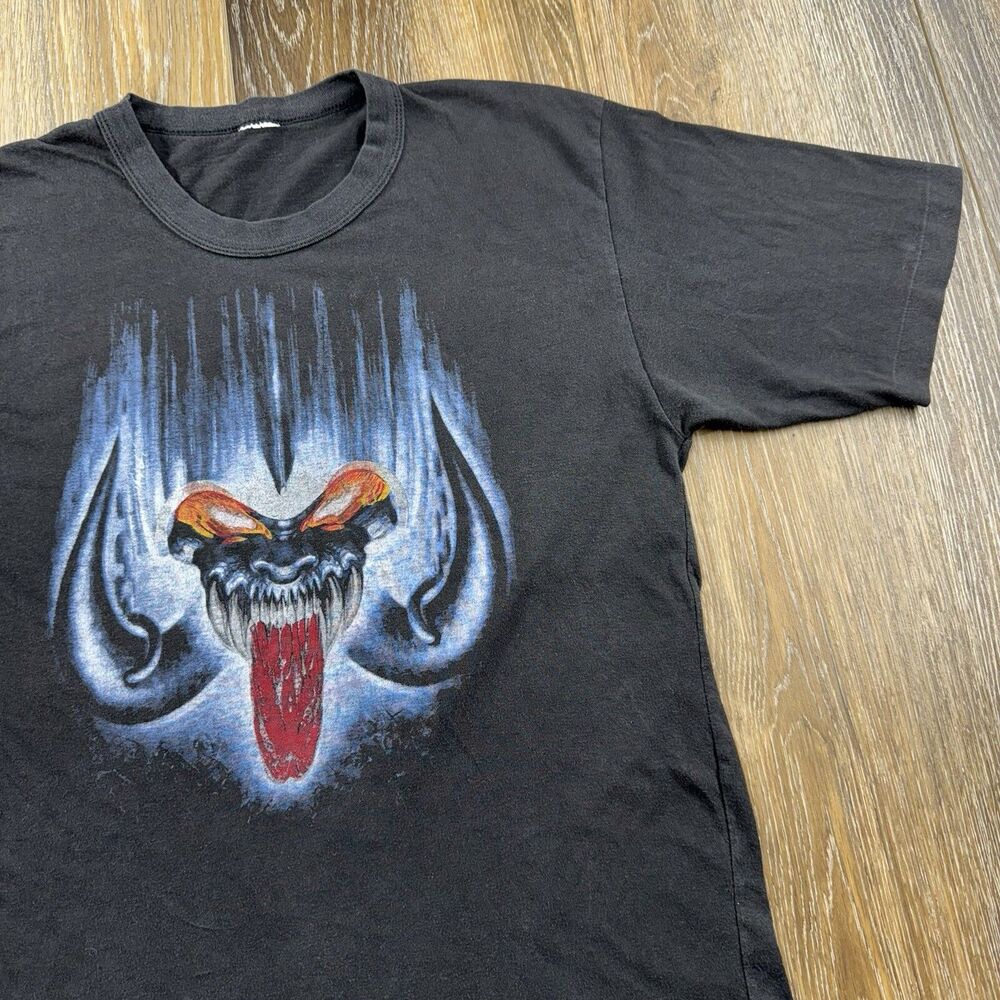 Vintage Motorhead Shirt Mens M Black UK Tour 1987 Metal Rock Concert 80s Tee
